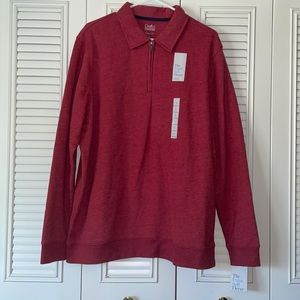 Croft & Barrow Men’s Quarter Zip Sweatshirt